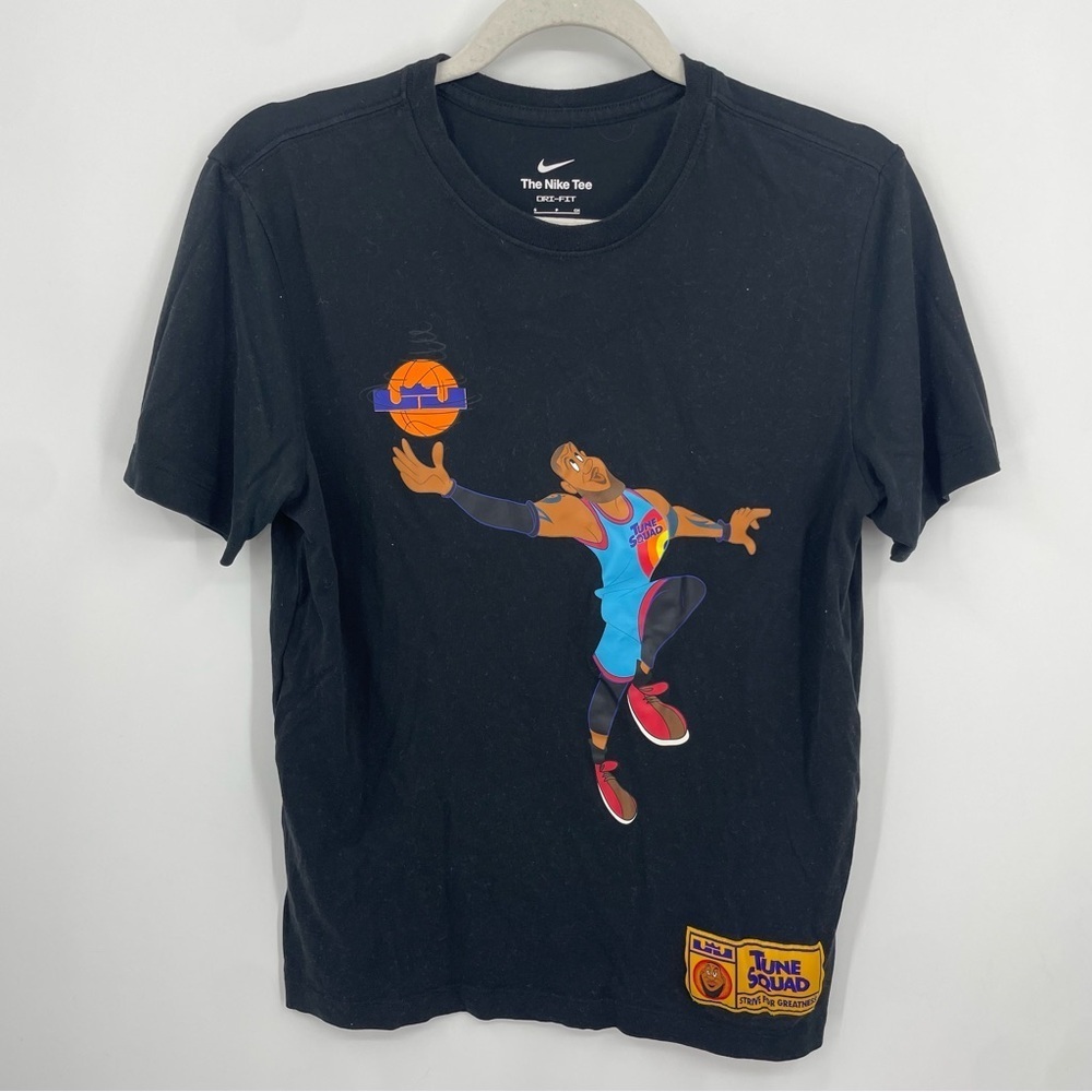 Nike LeBron x Space Jam A New Legacy "Tune‎ Squad" T-Shirt Tee DH3831-010 Sz S